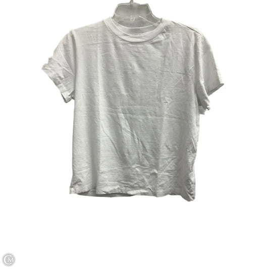 Top Short Sleeve By Cma In White, Size: M