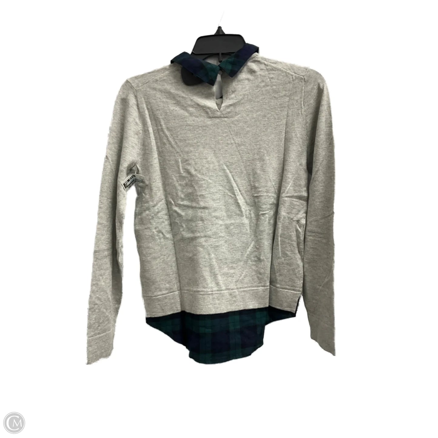 Top Long Sleeve By J. Crew In Grey, Size: Xs