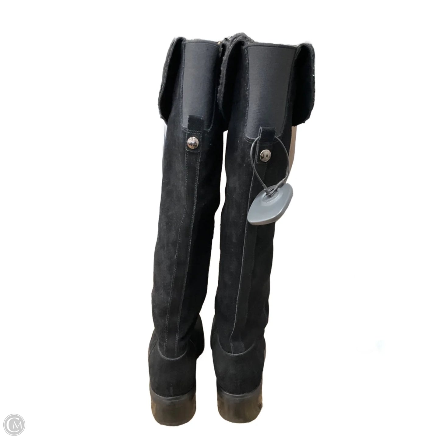 Boots Knee Flats By Michael By Michael Kors In Black, Size: 7.5