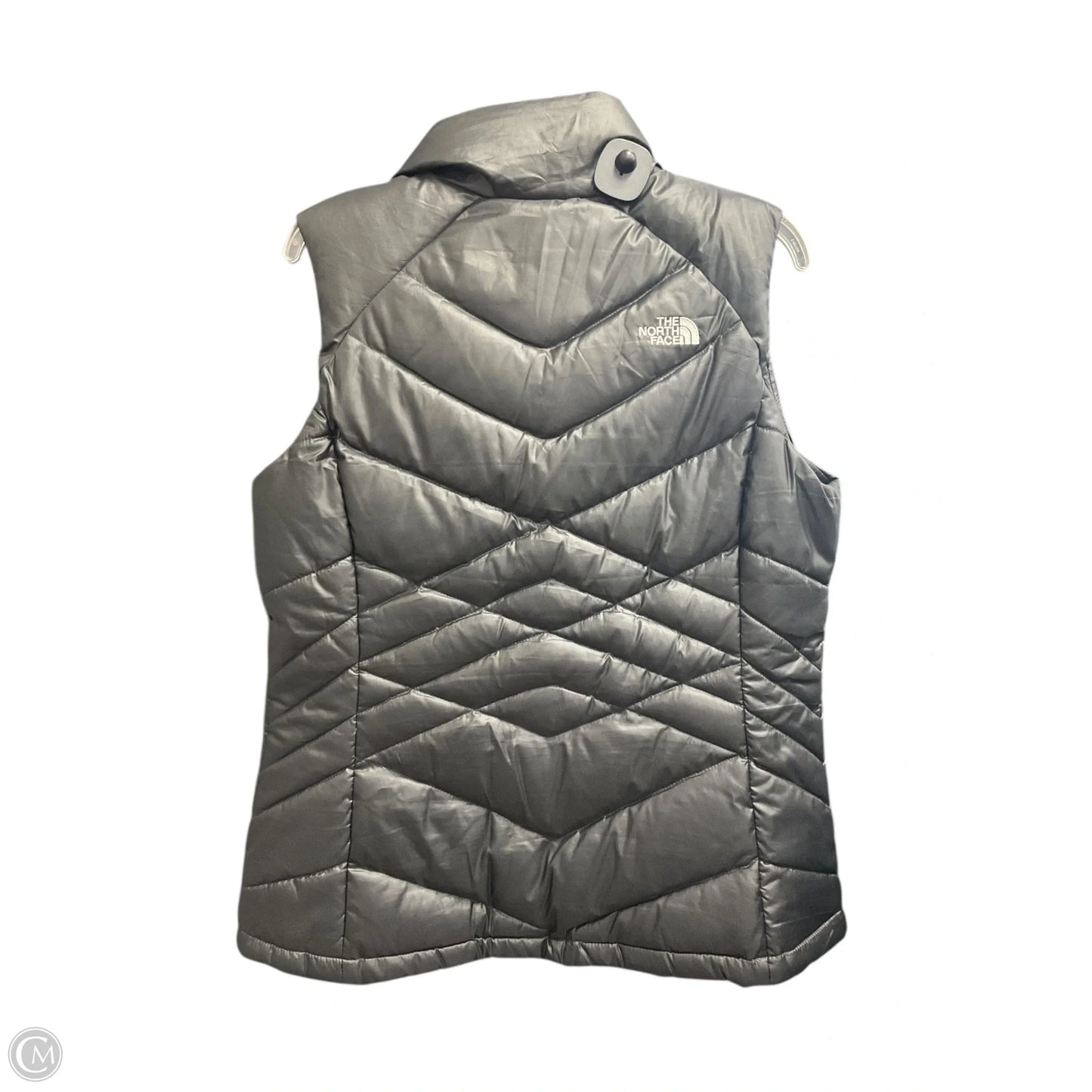 Vest Puffer & Quilted By The North Face In Grey, Size: L