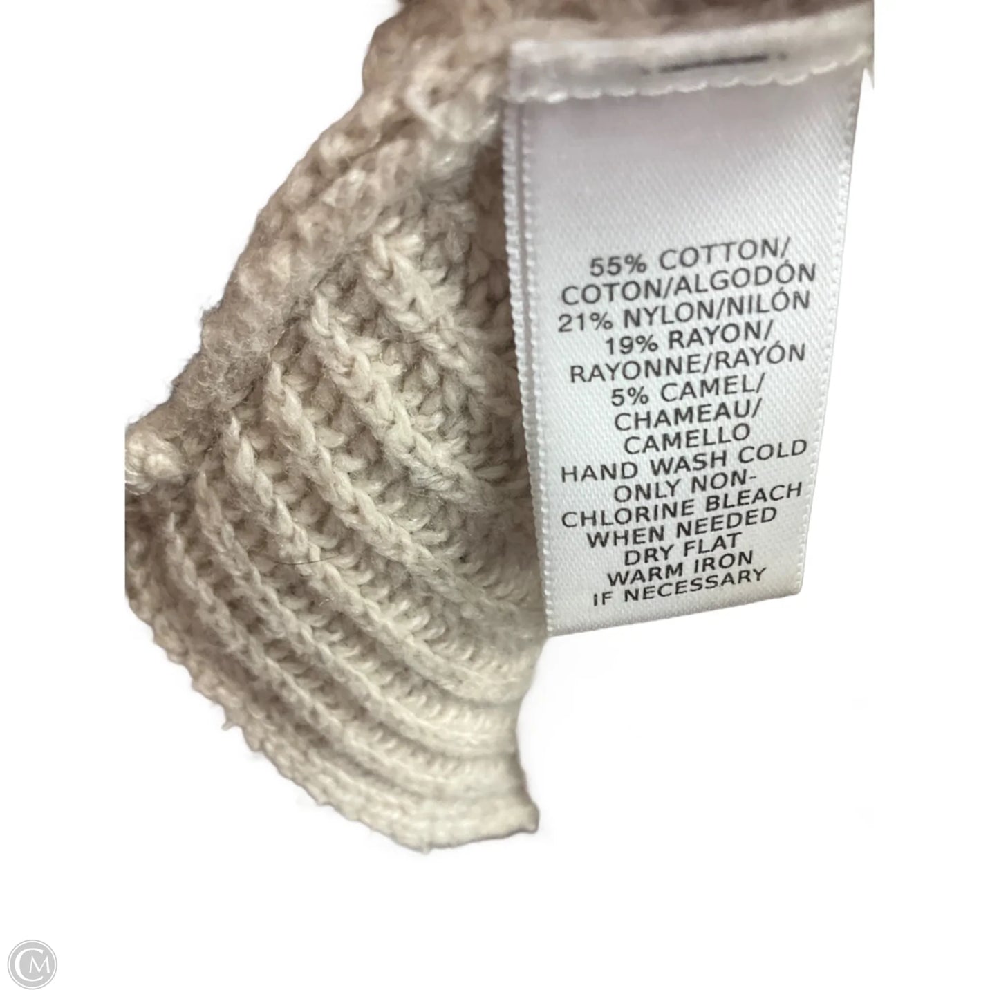 Sweater By Loft In Beige, Size: M