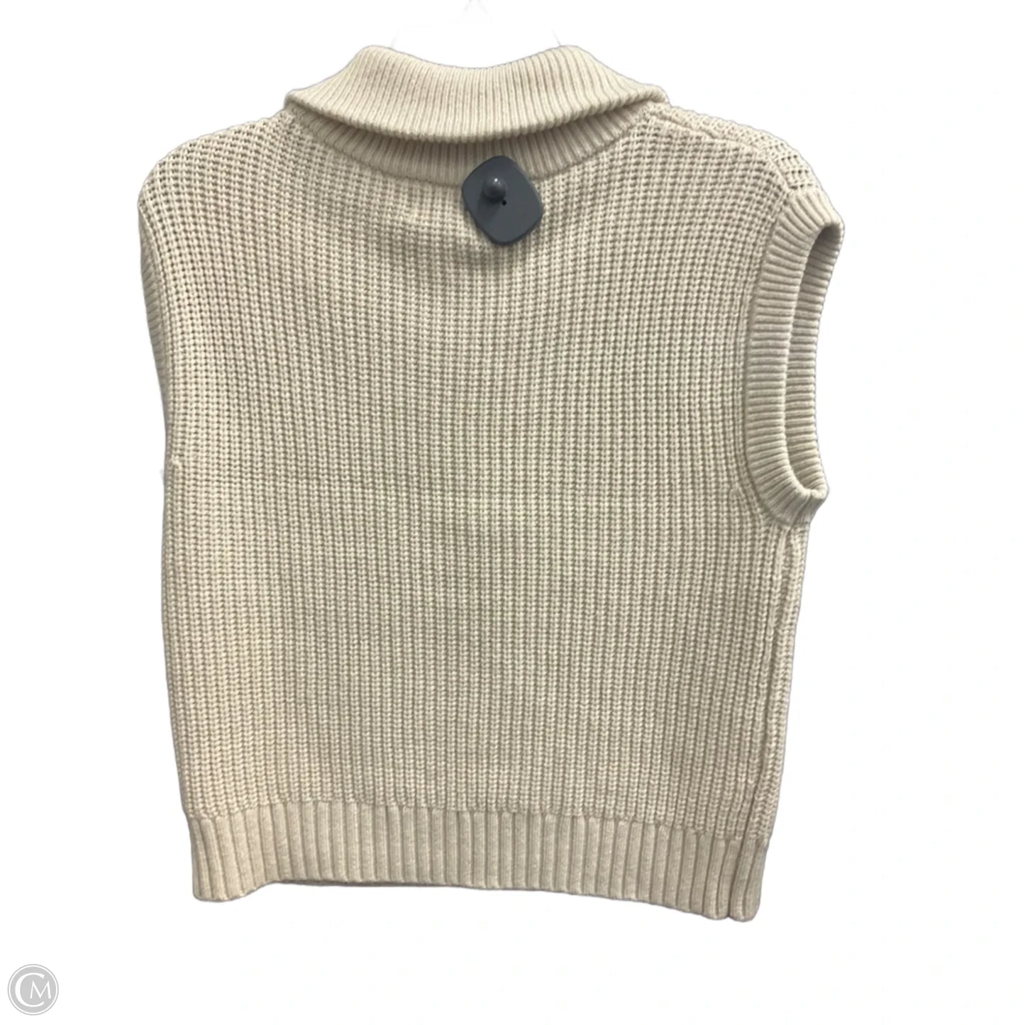 Sweater Short Sleeve By Rachel Zoe In Beige, Size: M
