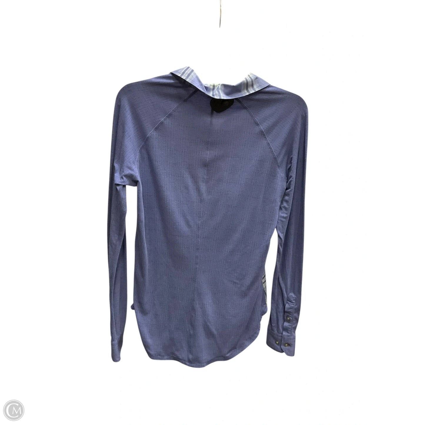 Athletic Top Long Sleeve Collar By Marmot In Purple, Size: M