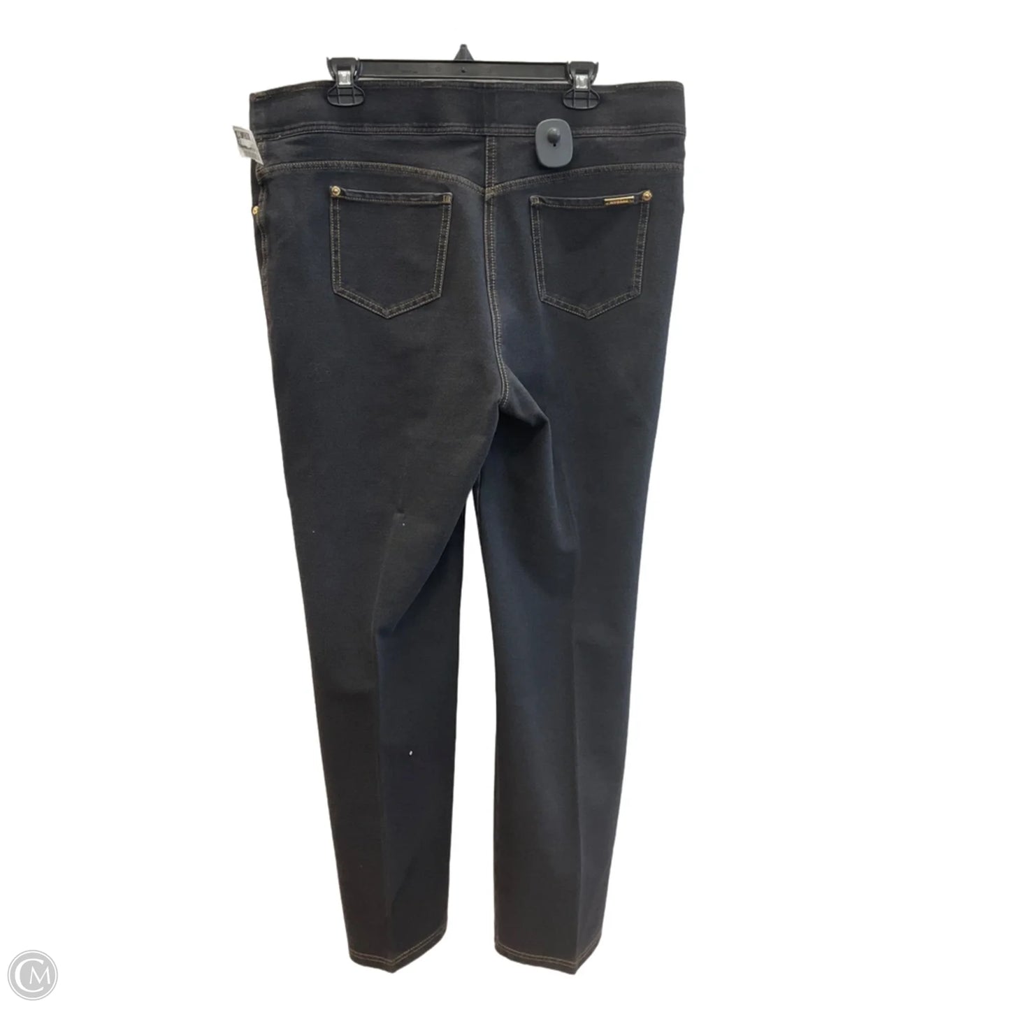 Jeans Straight By Nygard Peter In Black Denim, Size: 1x