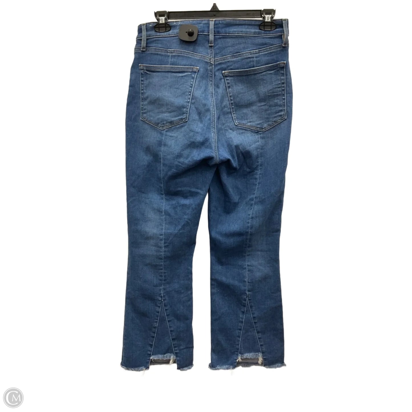 Jeans Straight By Loft In Blue Denim, Size: 8