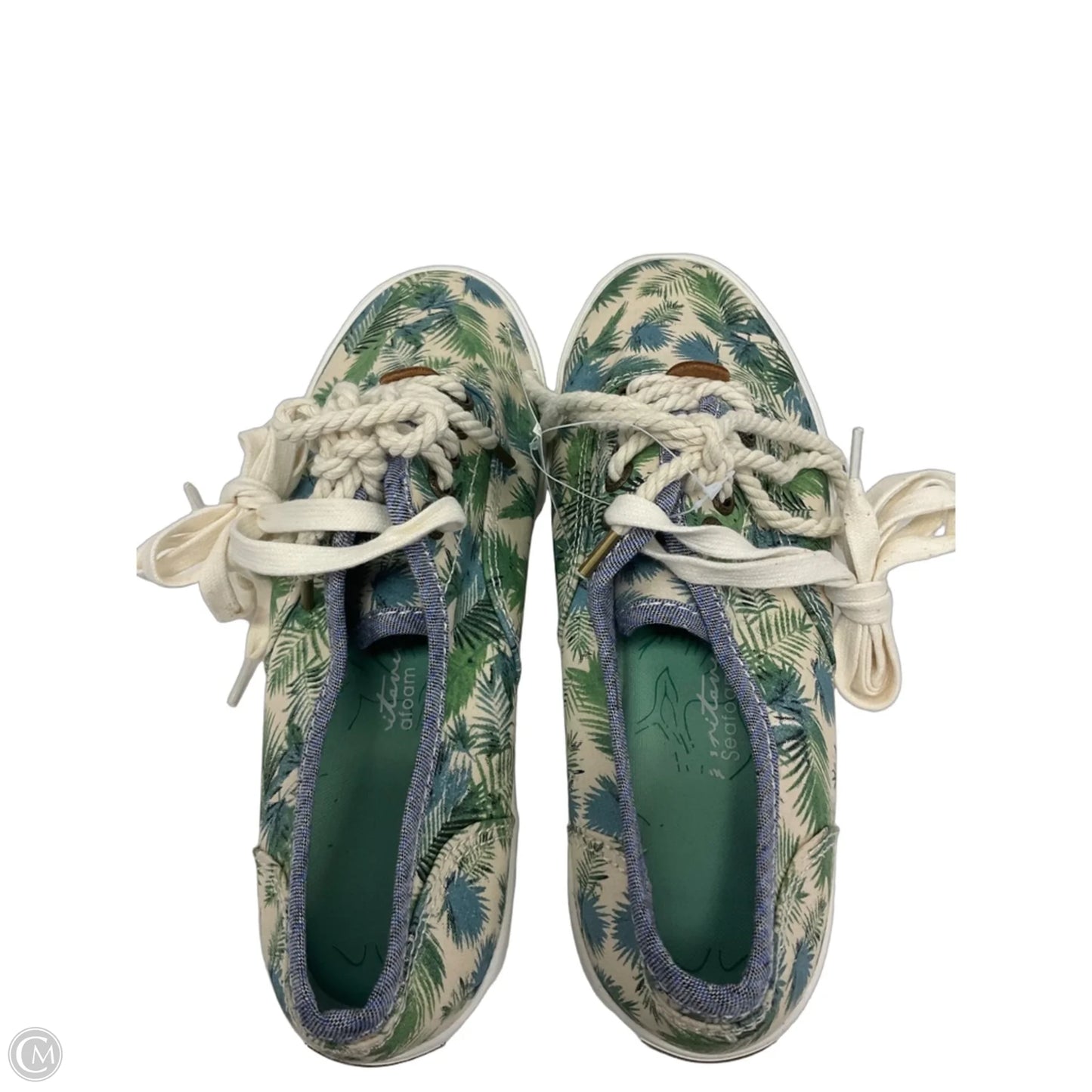 Shoes Sneakers By Clothes Mentor In Floral Print, Size: 8