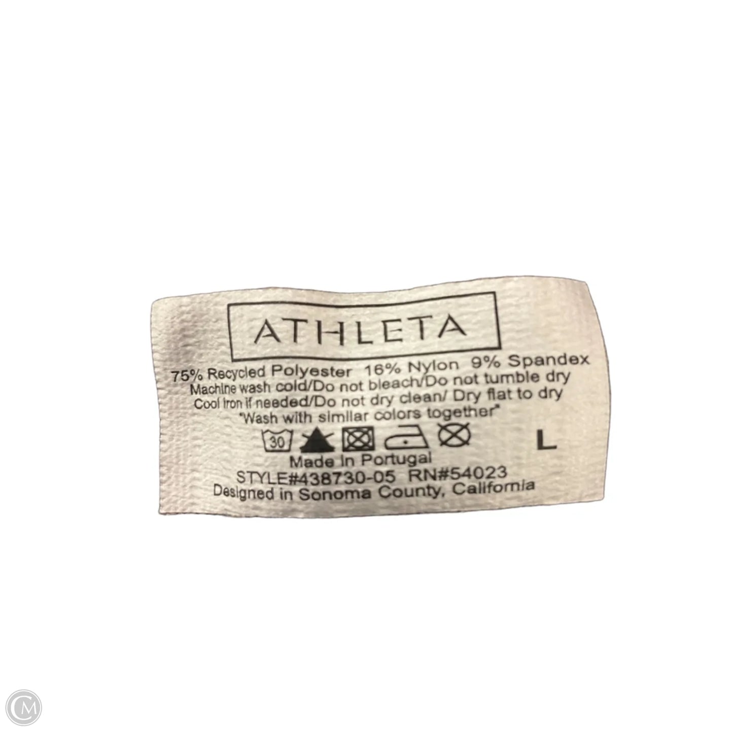 Athletic Tank Top By Athleta In Grey, Size: L