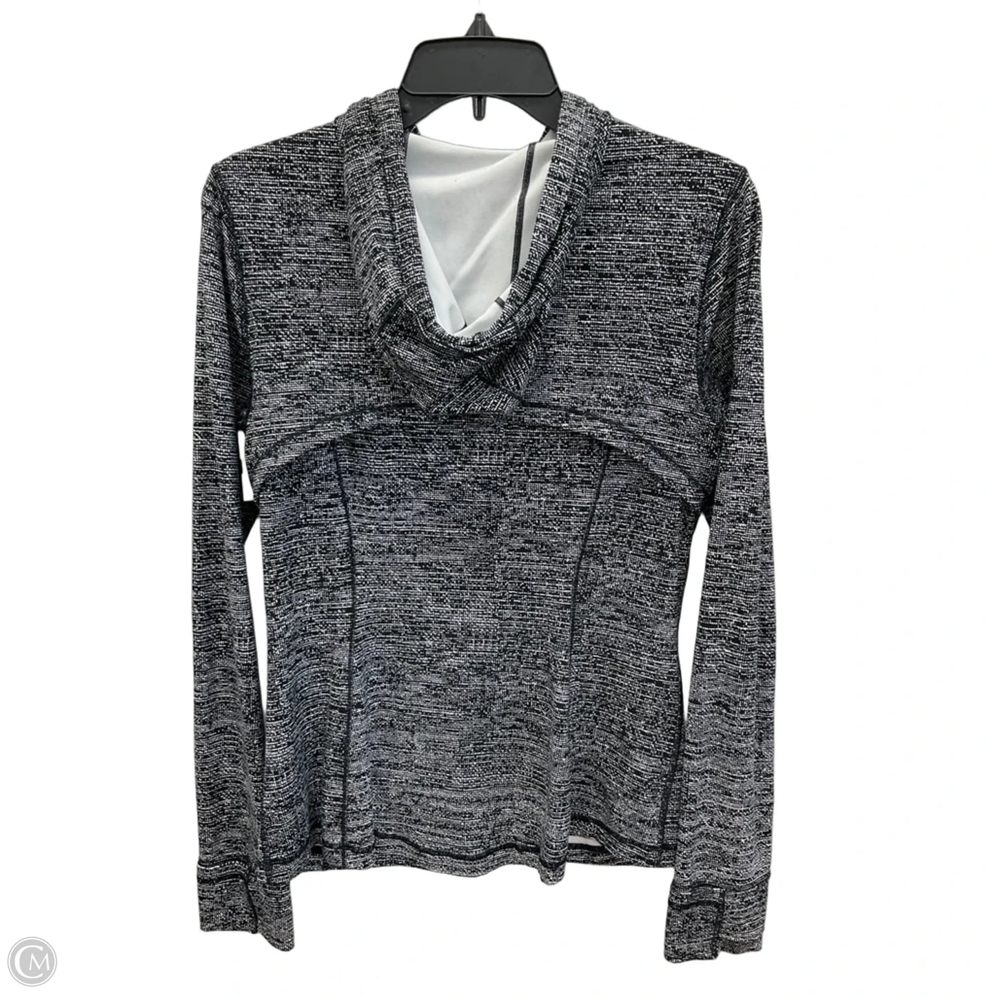 Athletic Jacket By Lululemon In Grey, Size: L