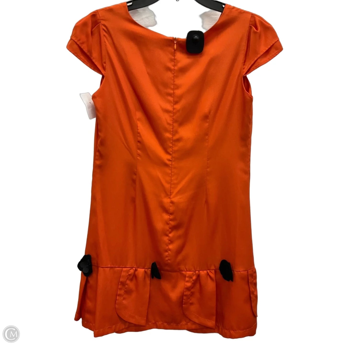 Dress Designer By Roberto Cavalli In Orange, Size: M