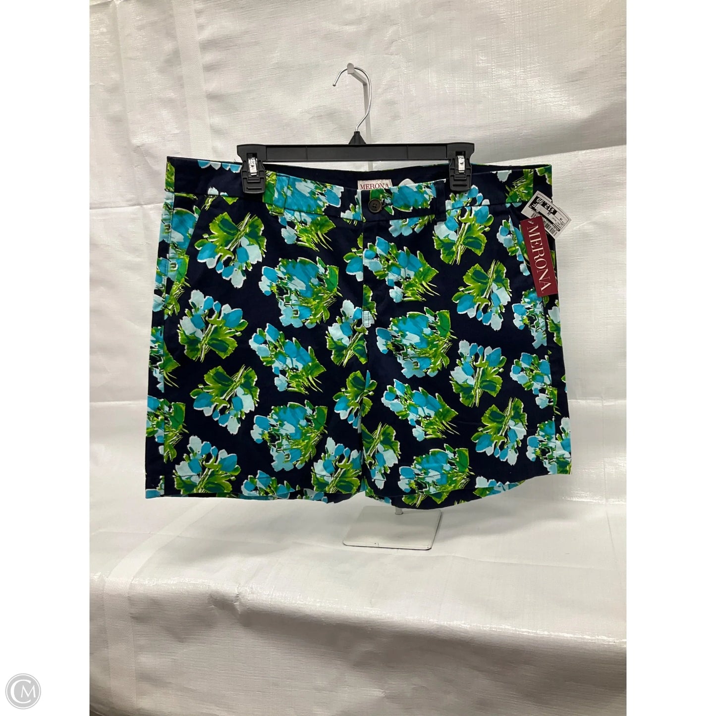 Shorts By Merona In Floral Print, Size: 16