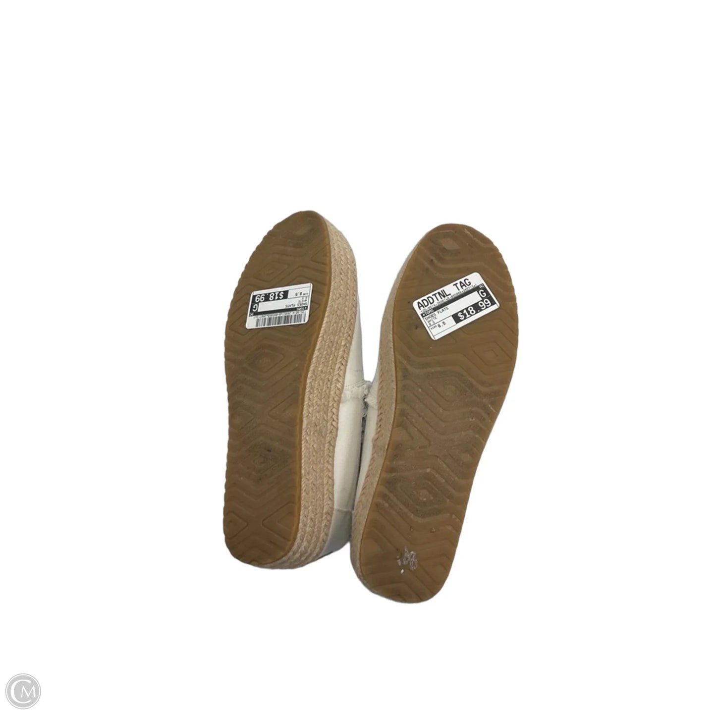 Shoes Flats By Toms In White, Size: 8.5