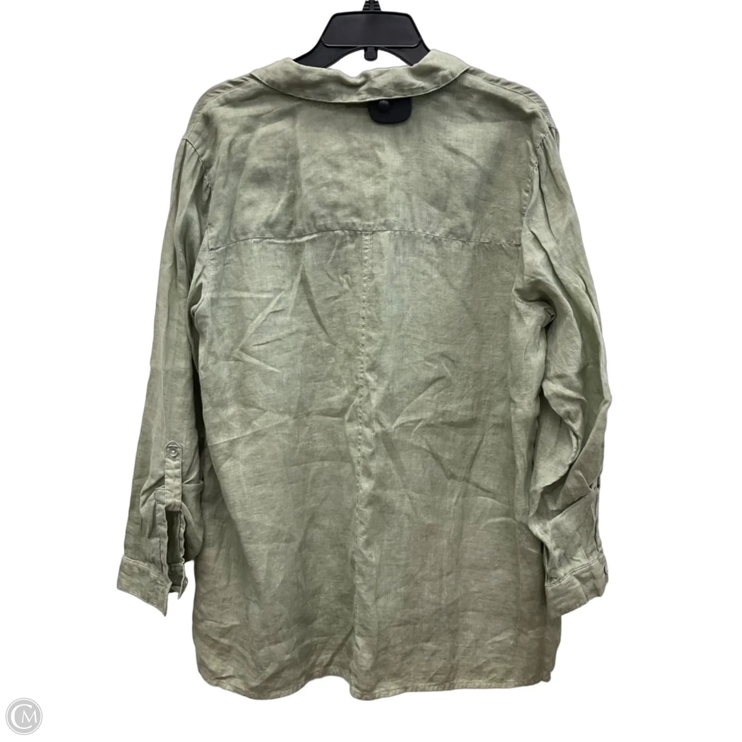 Tunic Long Sleeve By J. Jill In Green, Size: Xl