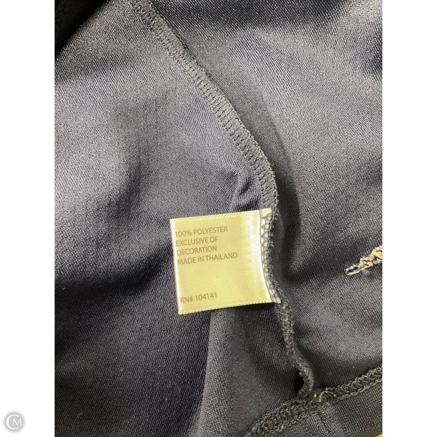 Athletic Top Short Sleeve By Lady Hagen In Navy, Size: S