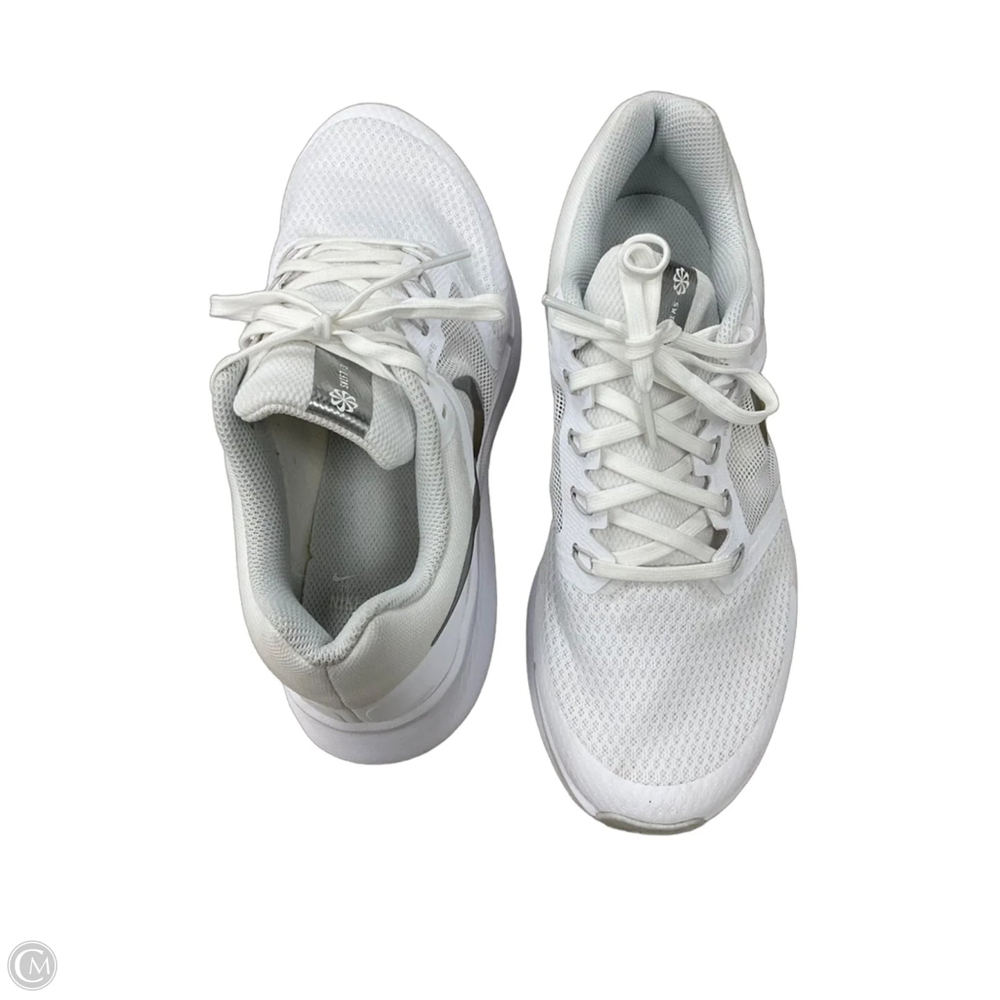 Shoes Athletic By Nike In White, Size: 8.5