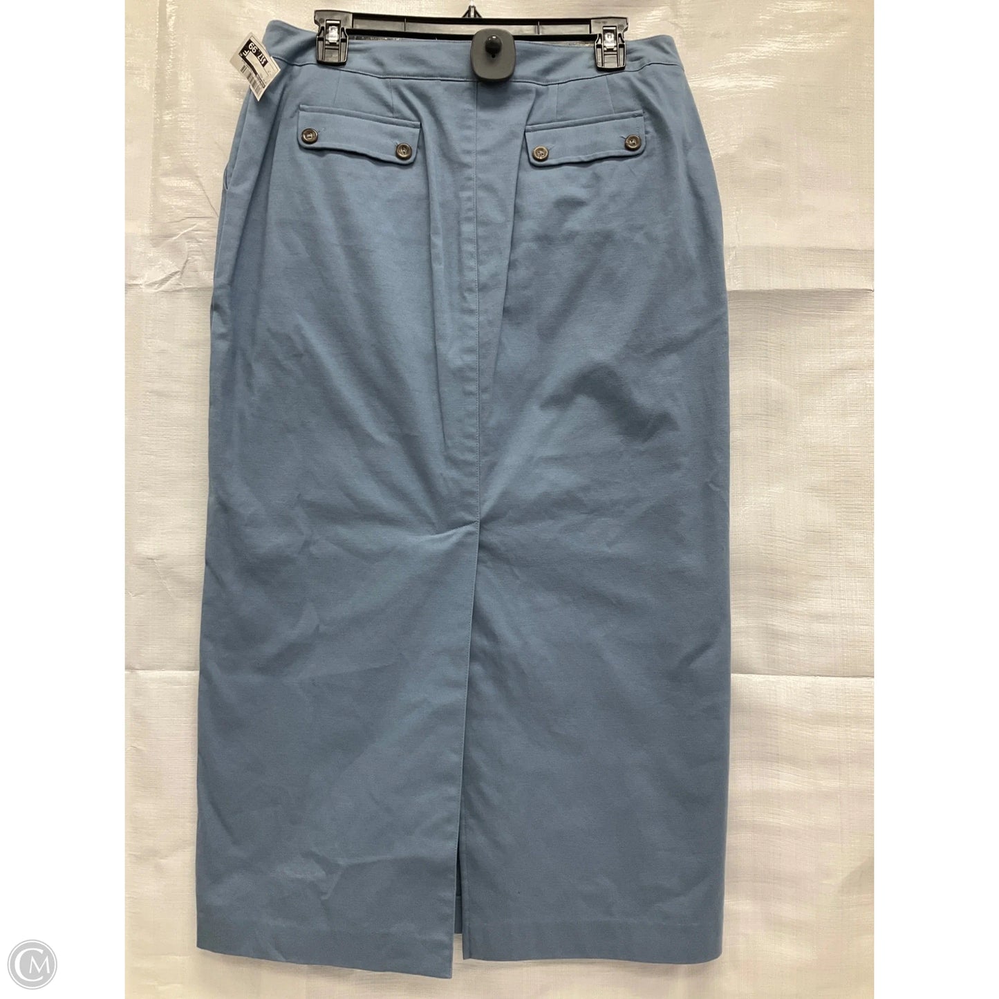 Skirt Midi By Evan-picone In Blue, Size: 10