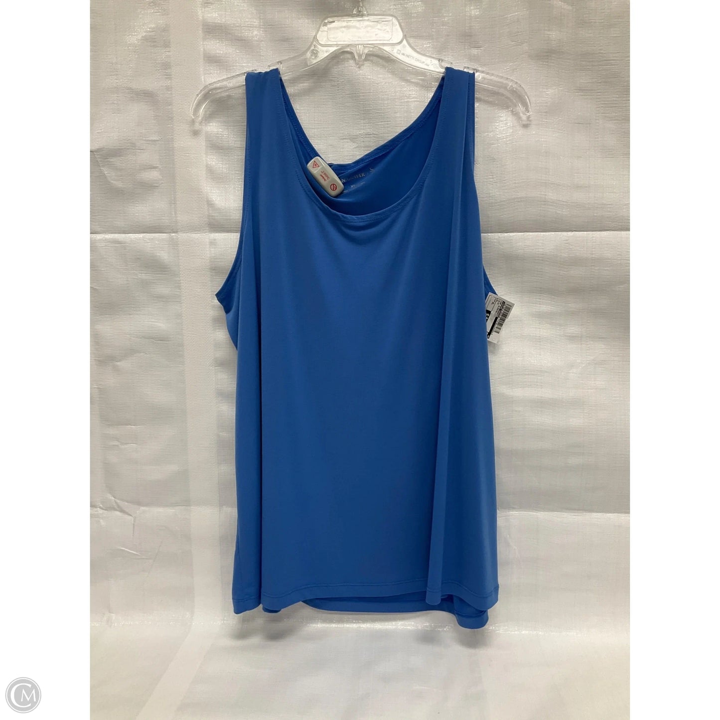 Top Sleeveless By Susan Graver In Blue, Size: Xl