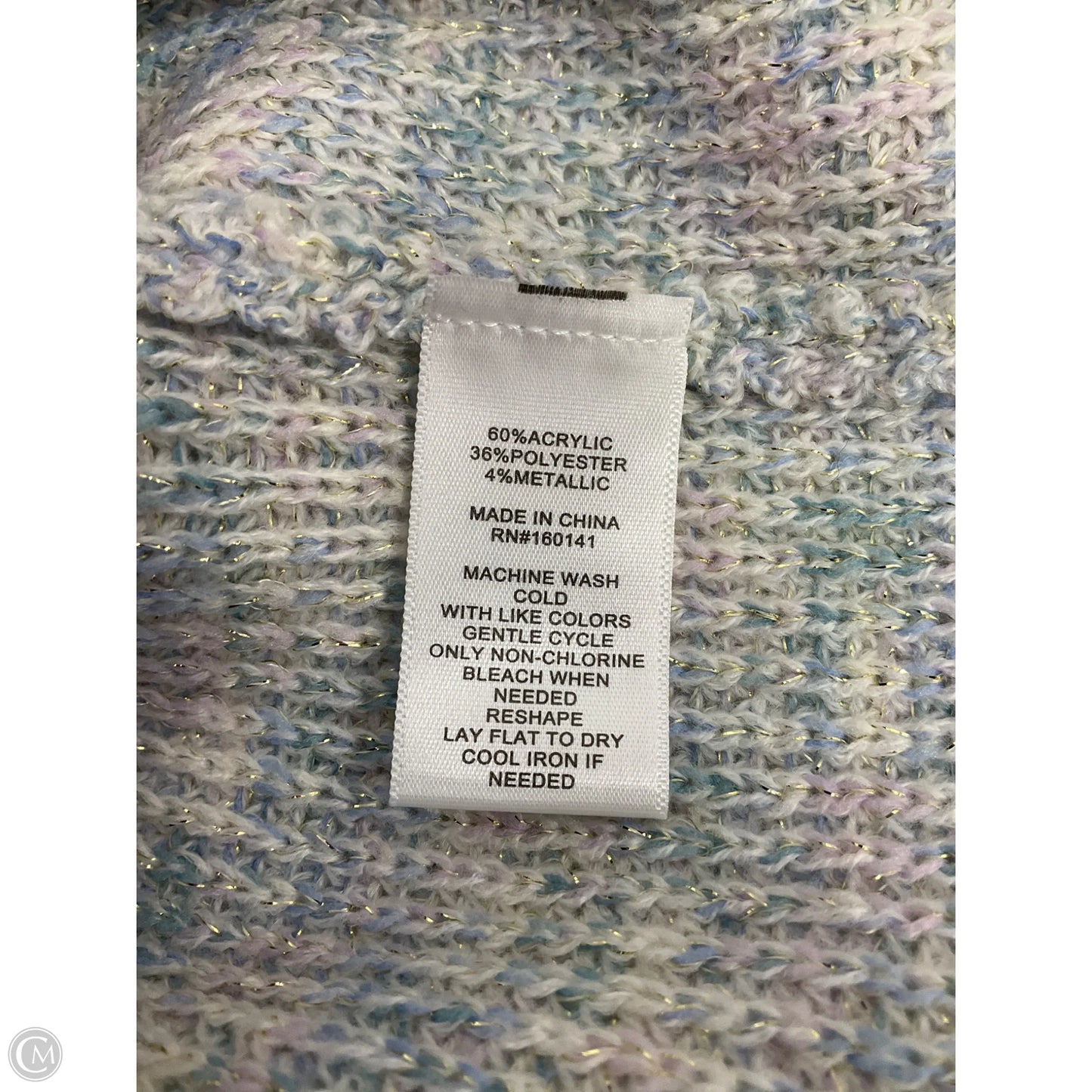 Sweater By Clothes Mentor In Multi-colored, Size: L