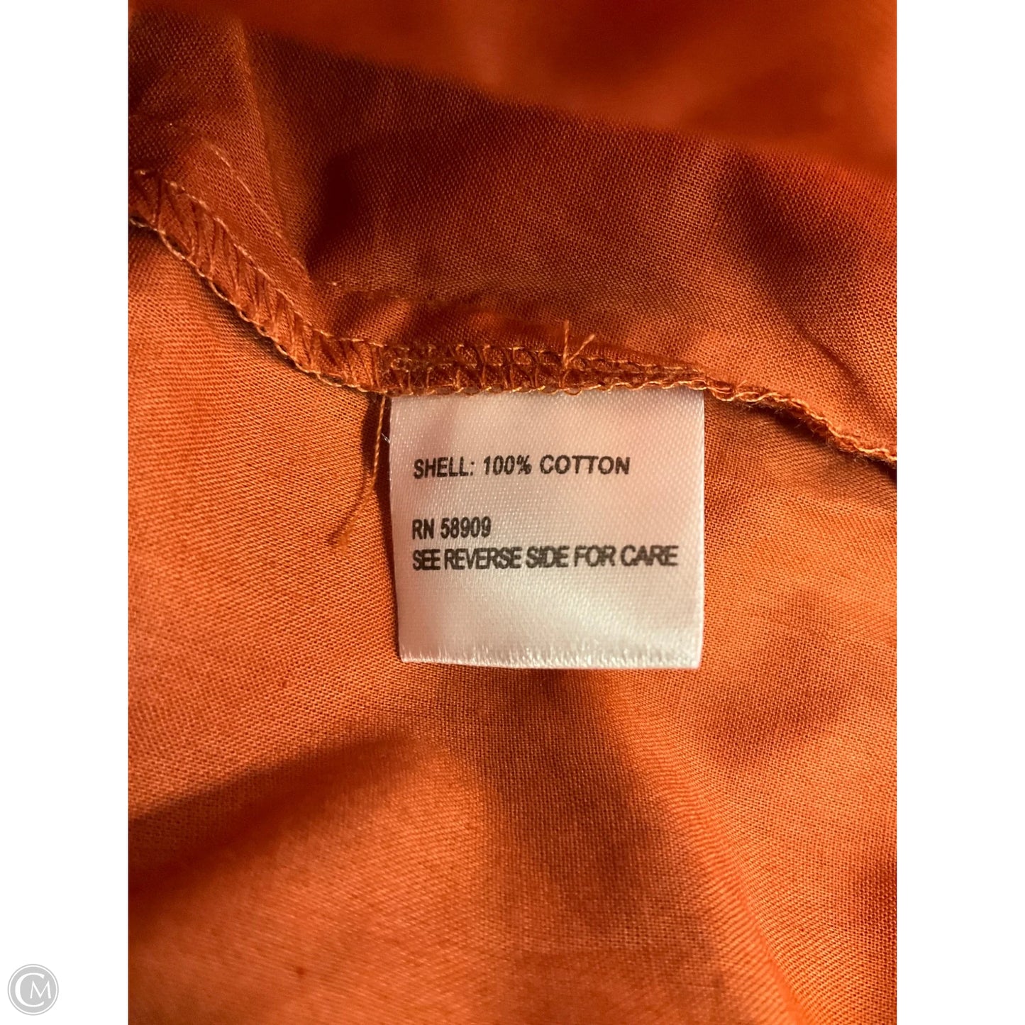 Top 3/4 Sleeve By Gianni Bini In Orange, Size: Xs