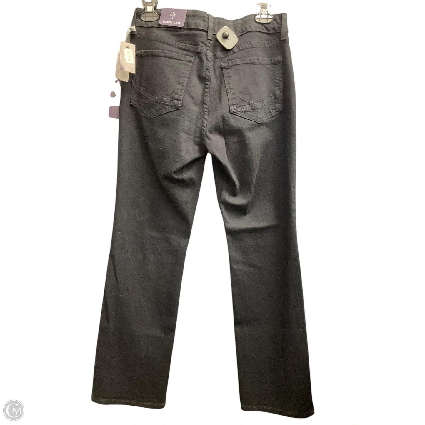 Jeans Straight By Not Your Daughters Jeans In Black, Size: 8