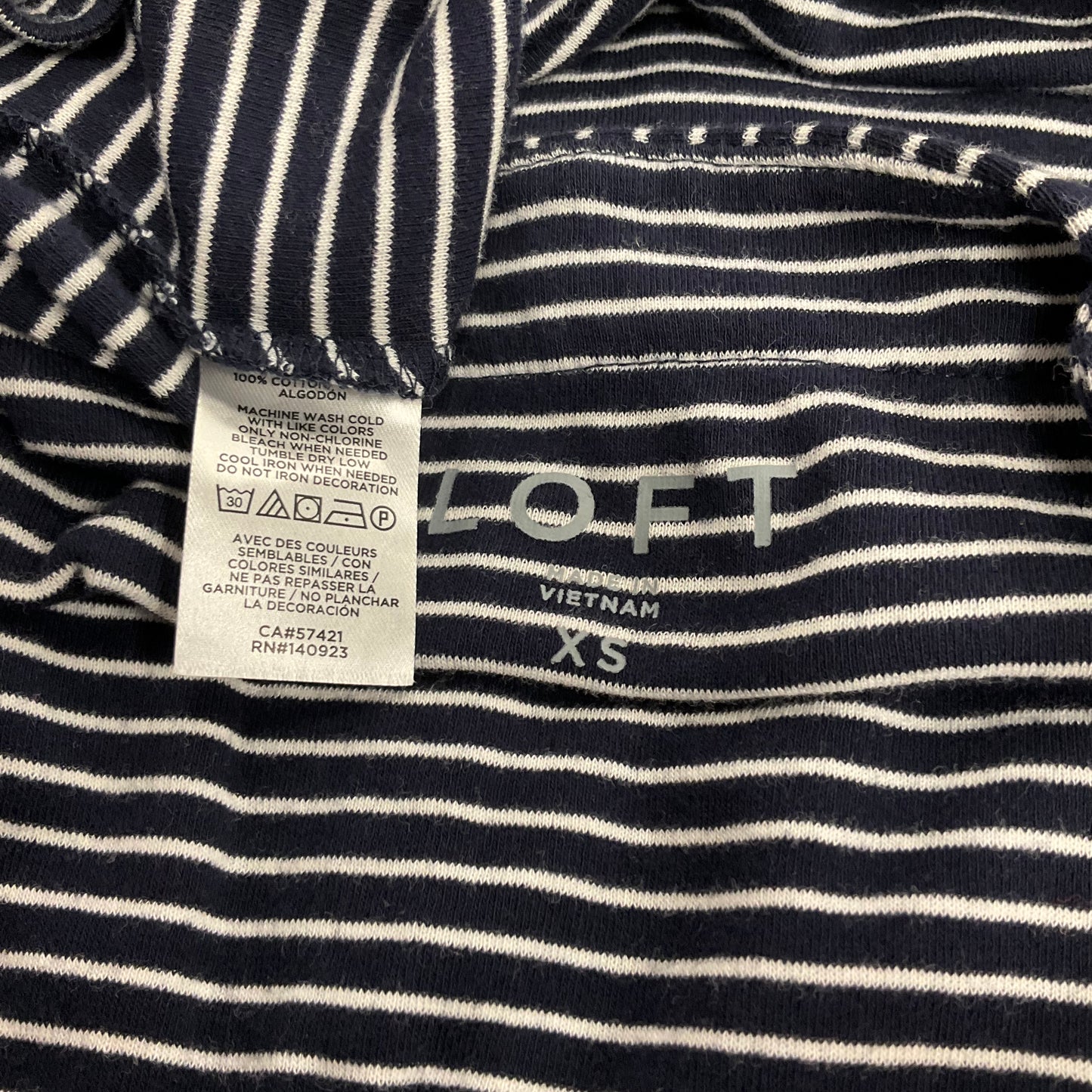 Top Sleeveless By Loft Size: Xxs