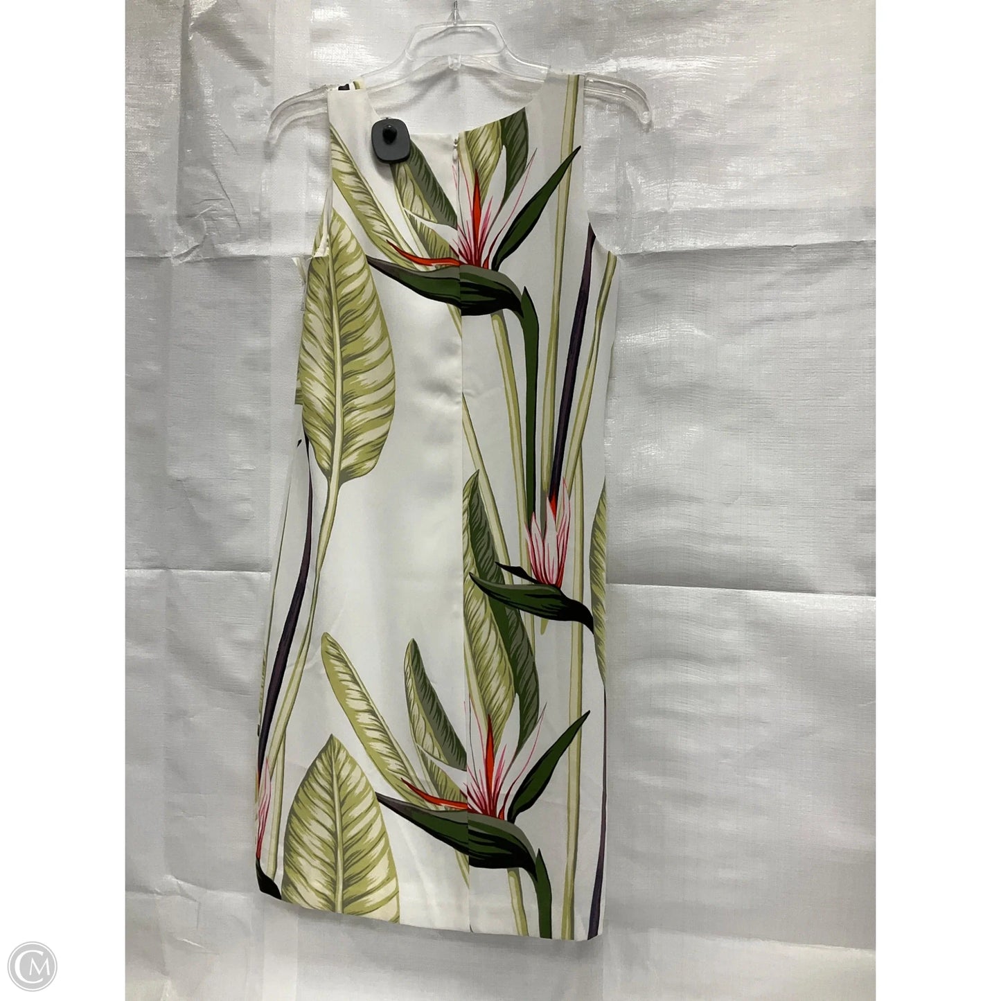Dress Casual Midi By Ann Taylor In White, Size: 4
