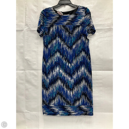 Dress Casual Midi By Evan-picone In Blue, Size: 8