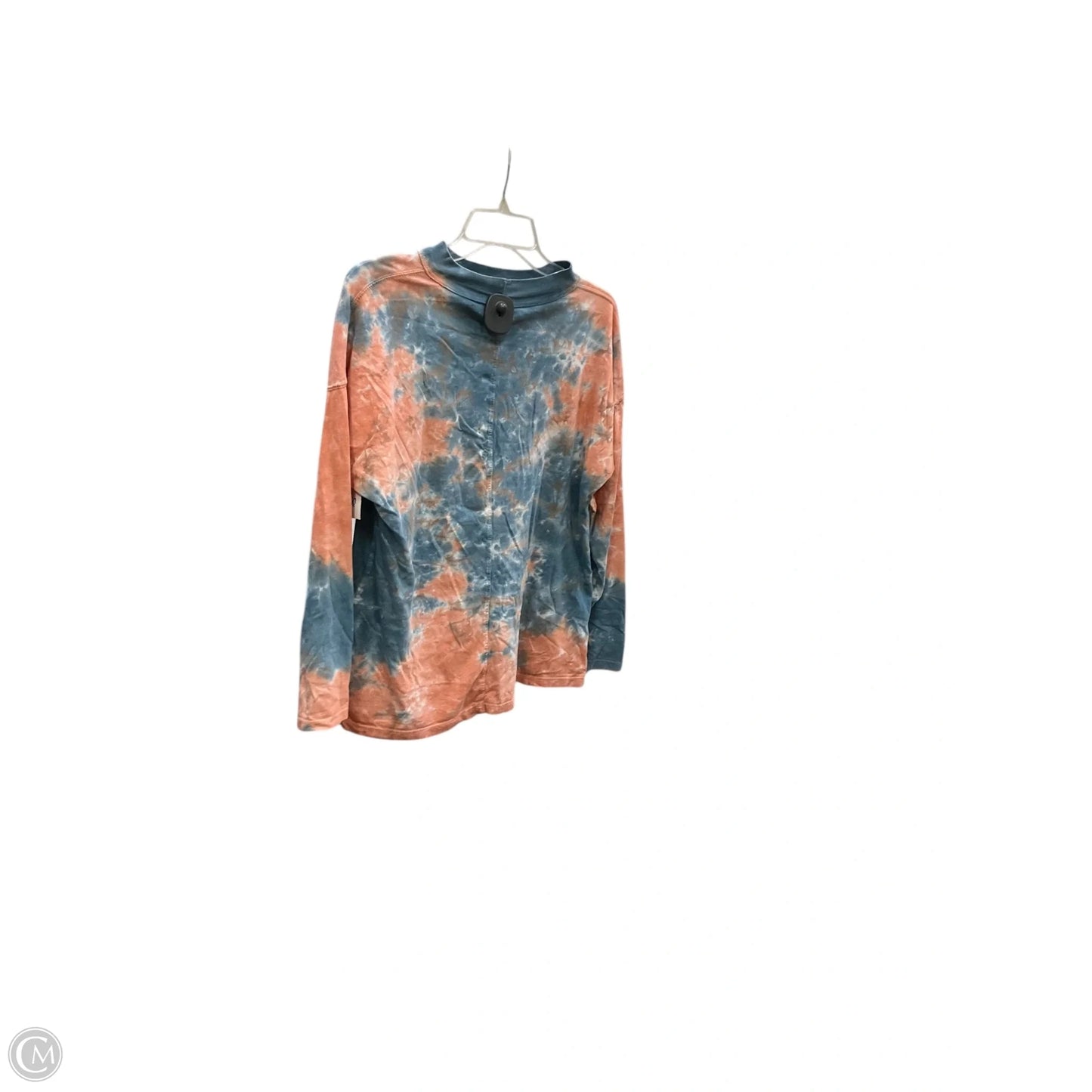 Top Long Sleeve By Free People In Tie Dye Print, Size: Xs