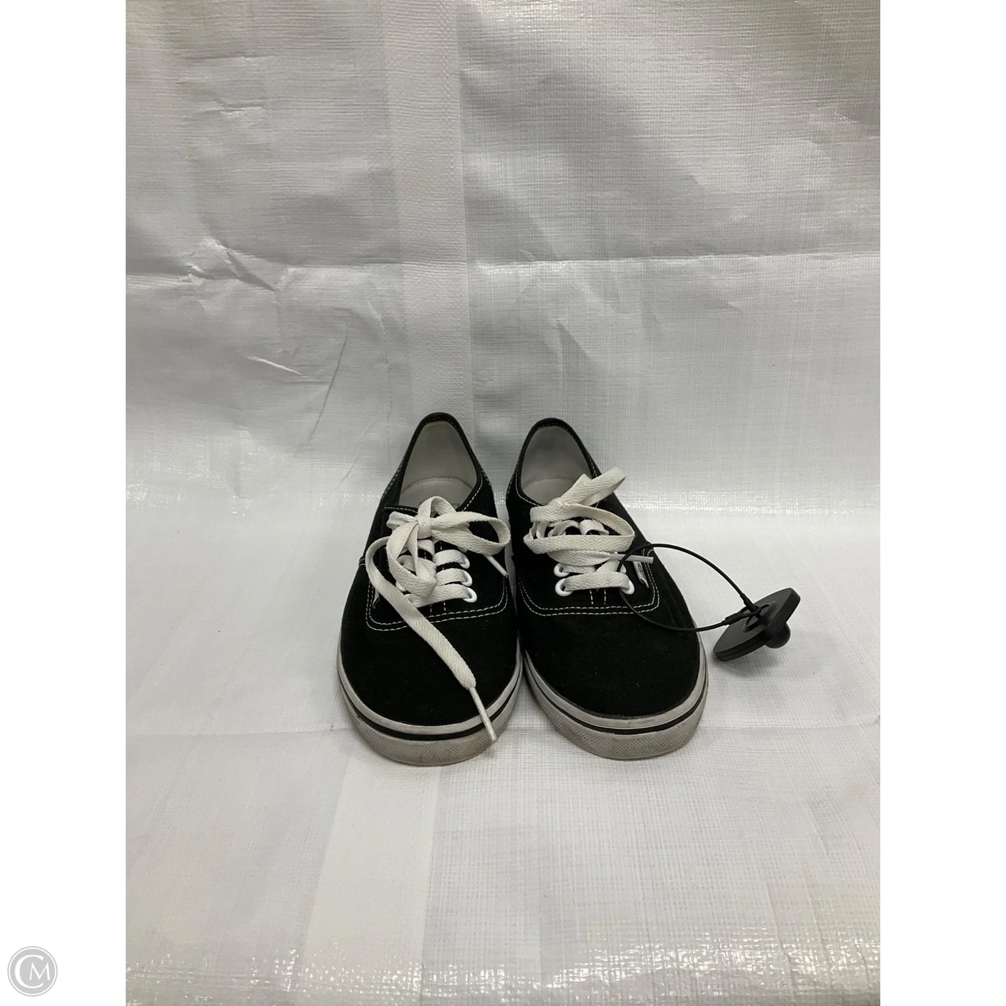 Shoes Sneakers By Vans In Black, Size: 6.5