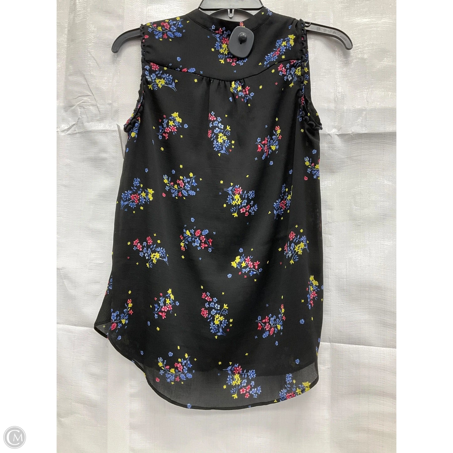 Top Sleeveless By Ann Taylor In Black, Size: Xs