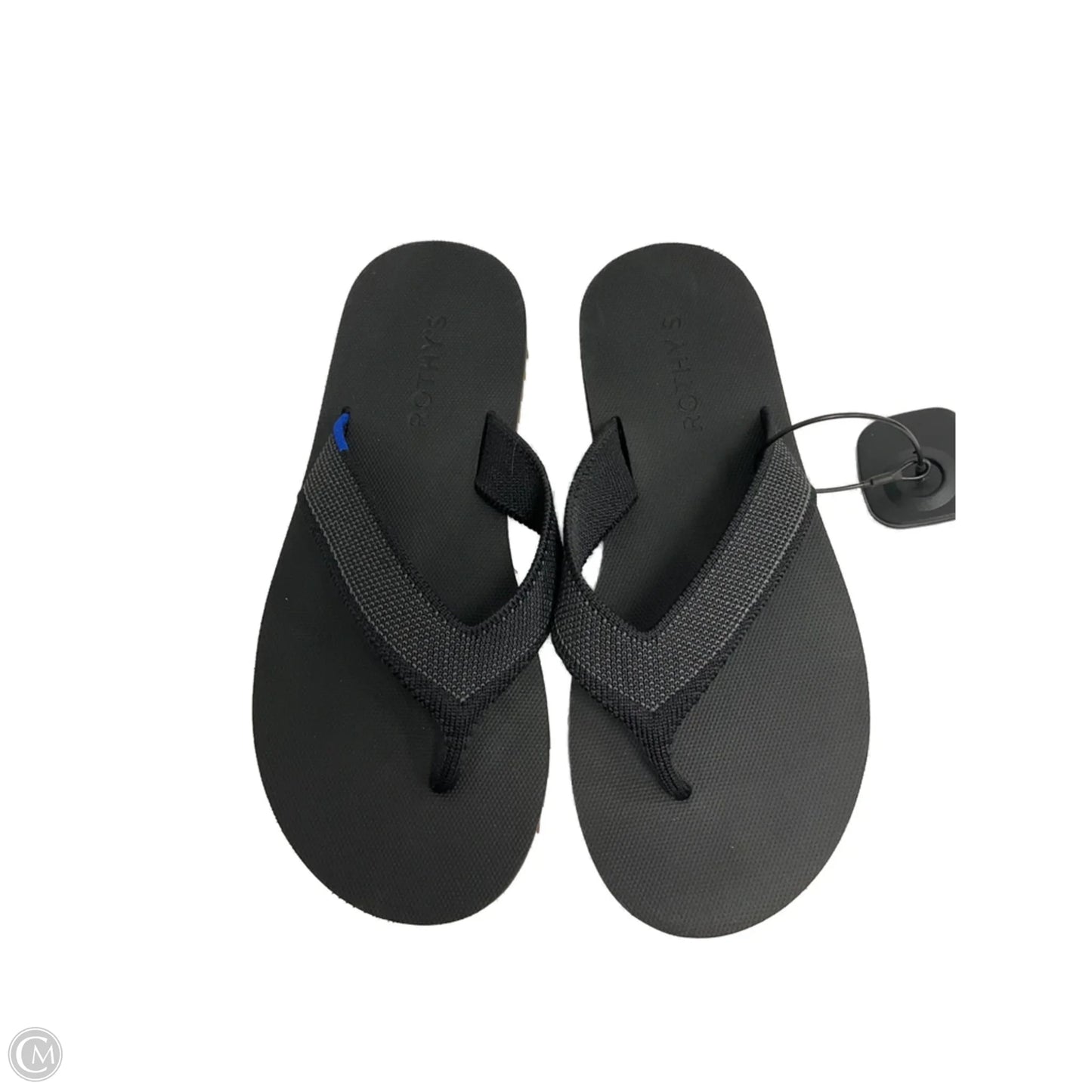 Sandals Flip Flops By Rothys In Black, Size: 7