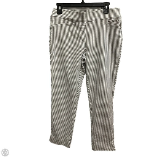 Pants Other By Anne Klein In Striped Pattern, Size: M