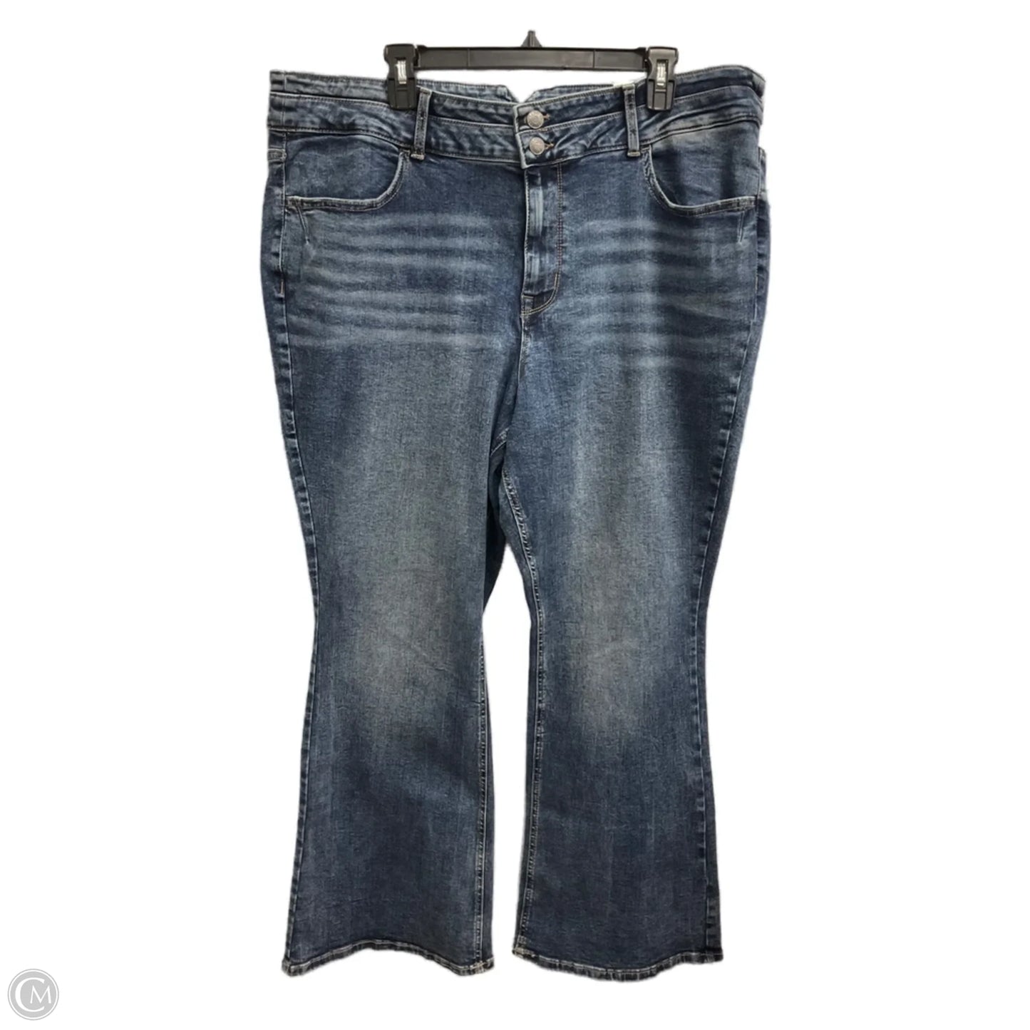 Jeans Boot Cut By Maurices In Blue Denim, Size: 22