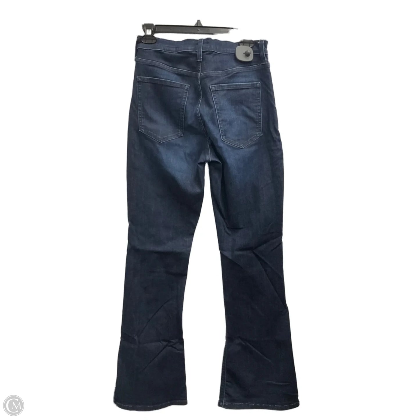 Jeans Flared By Banana Republic In Blue Denim, Size: 6