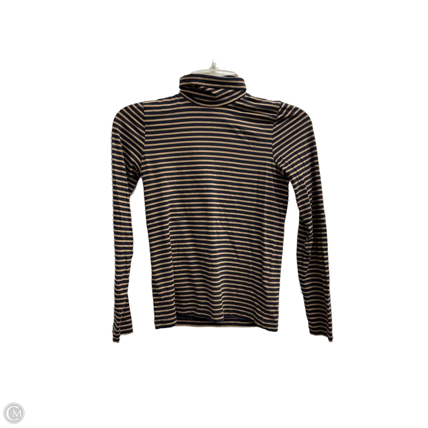 Top Long Sleeve By J. Crew In Striped Pattern, Size: S