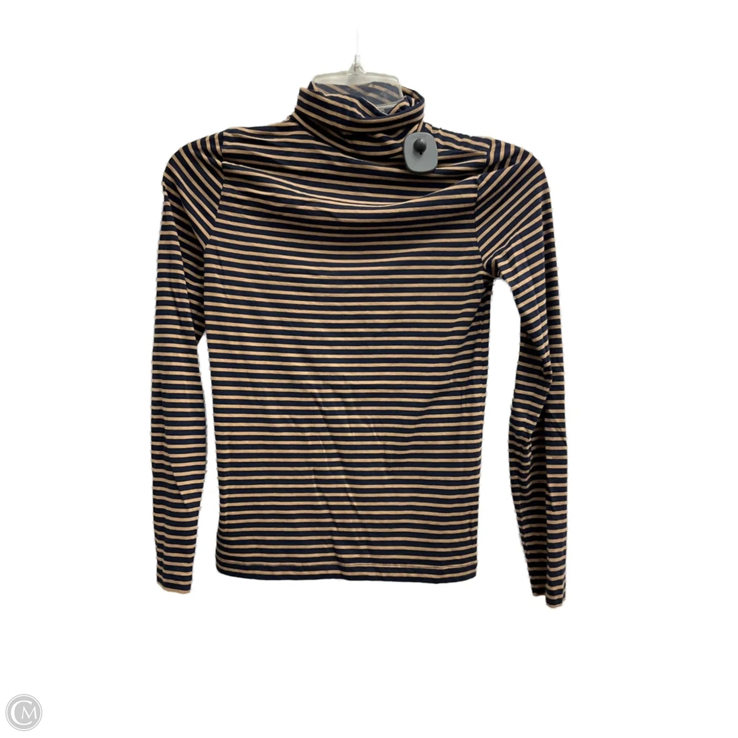 Top Long Sleeve By J. Crew In Striped Pattern, Size: S