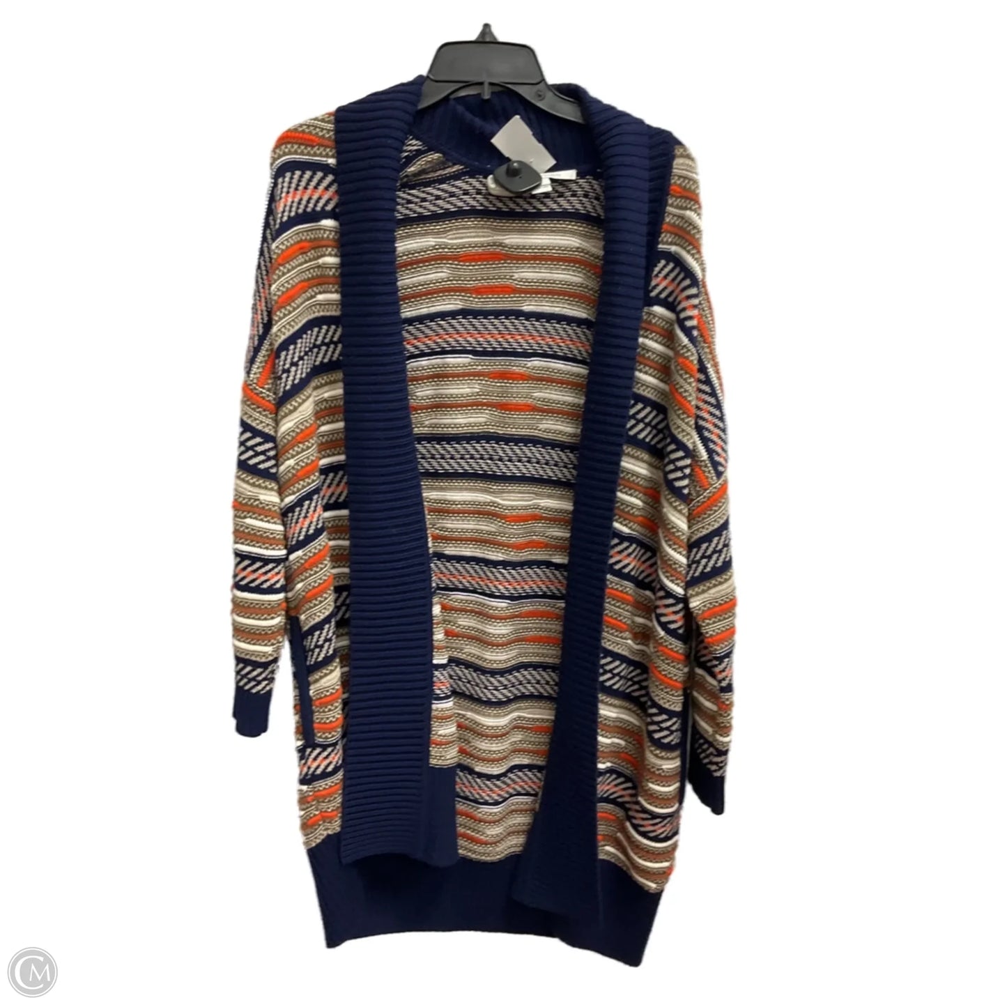 Cardigan Designer By Diane Von Furstenberg In Multi-colored, Size: M