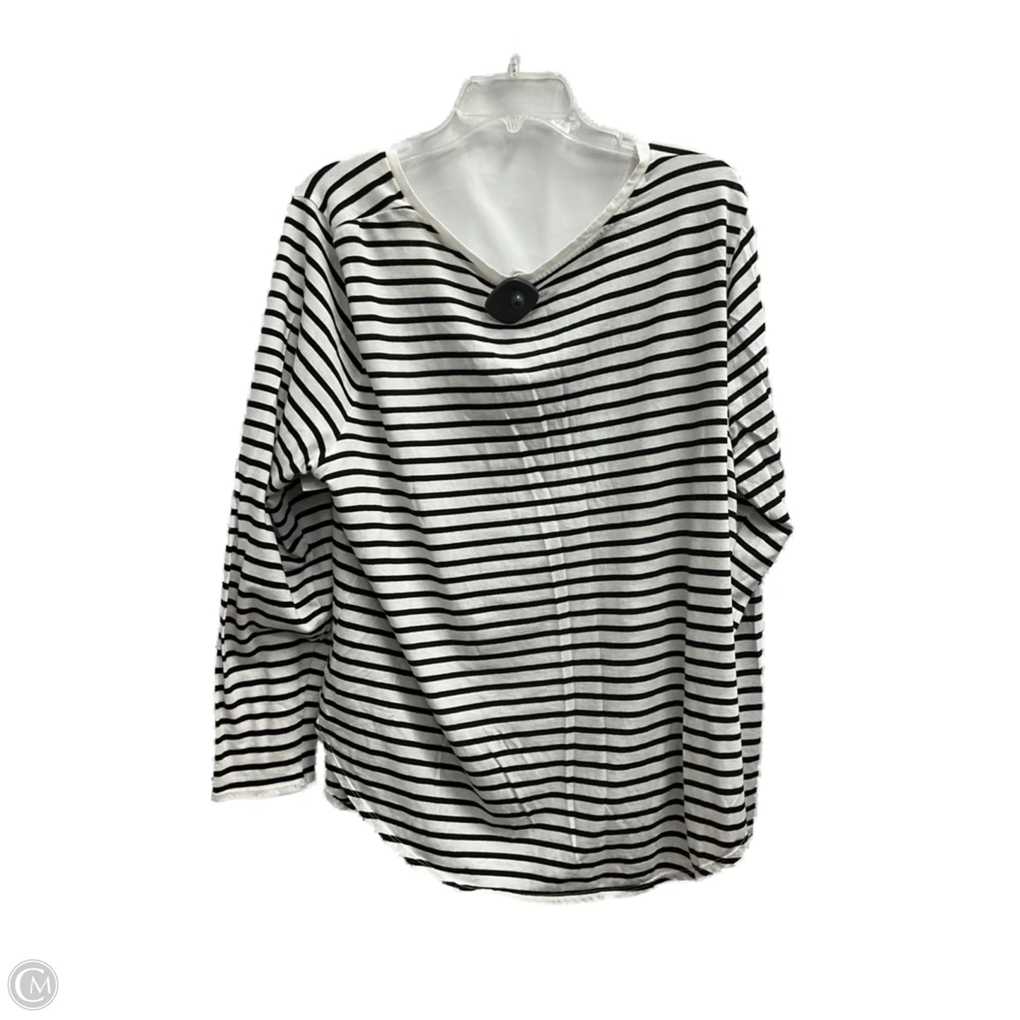 Top Long Sleeve By Old Navy In Striped Pattern, Size: Xxl