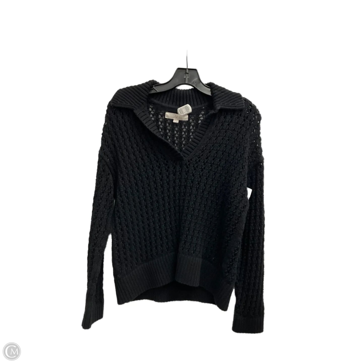 Sweater By Loft In Black, Size: S