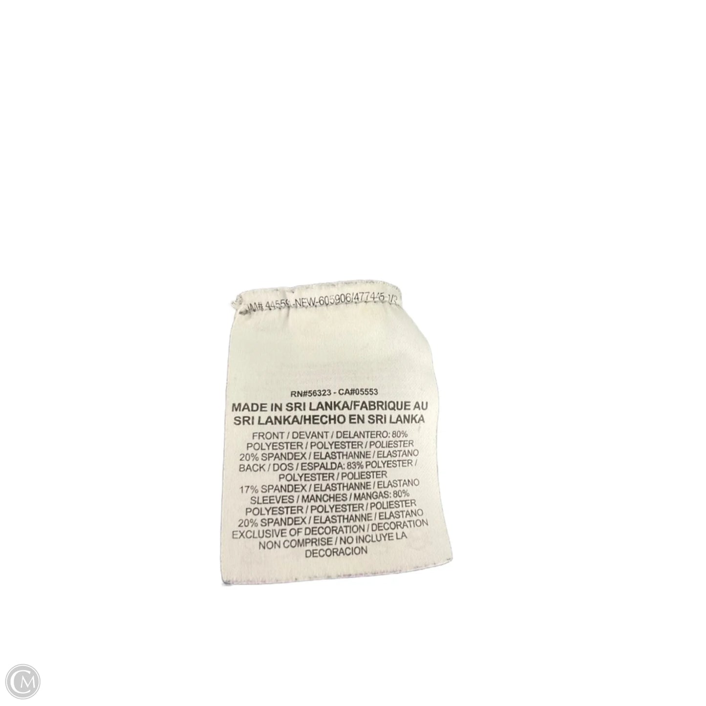 Athletic Jacket By Nike In Grey, Size: S