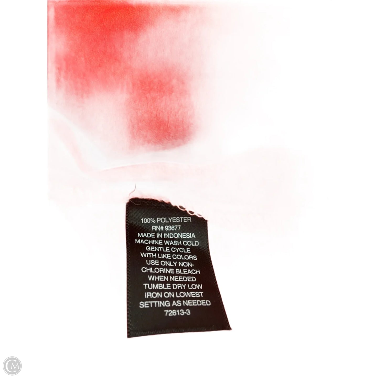 Top Long Sleeve By Worthington In Red, Size: Xl