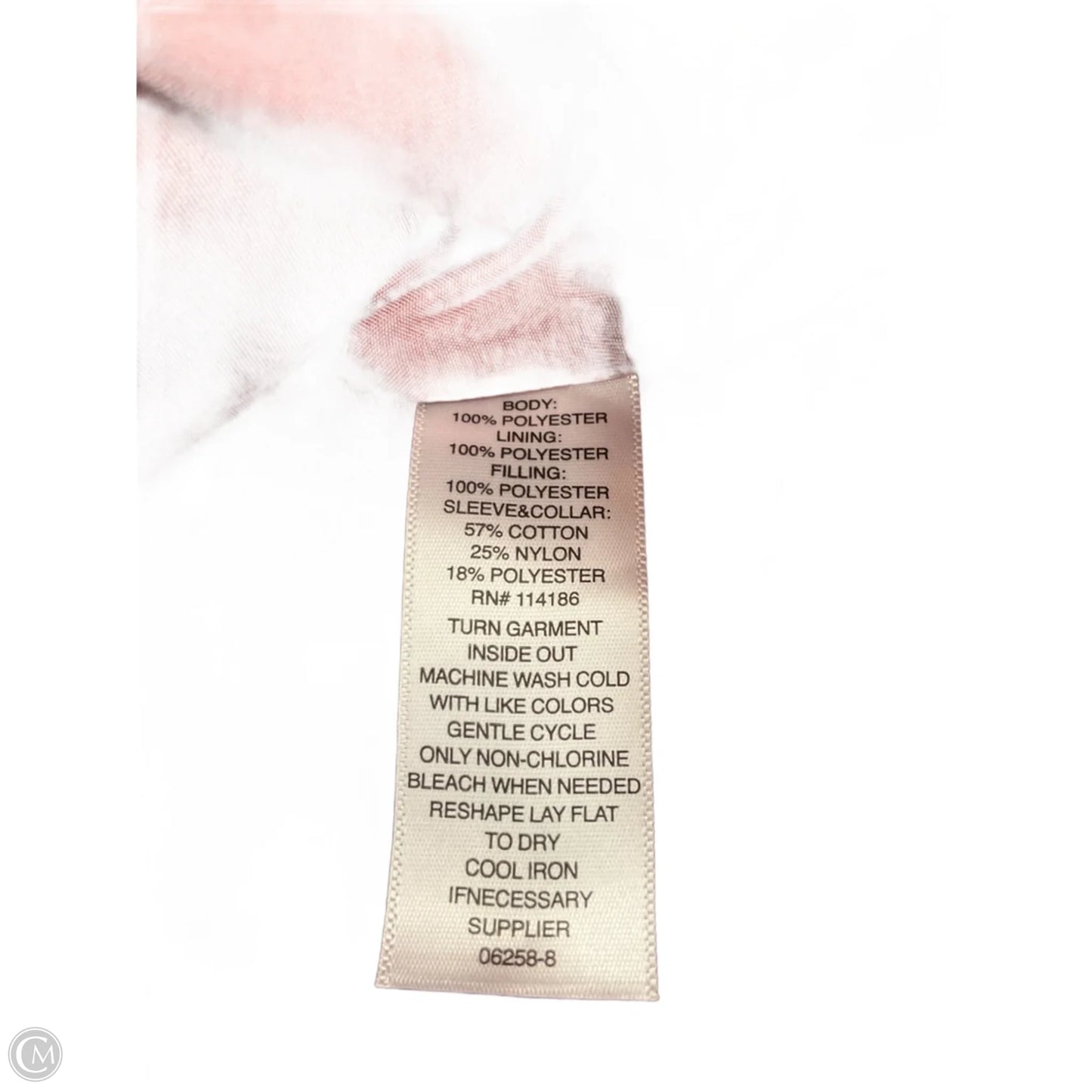 Jacket Puffer & Quilted By Liz Claiborne In Pink, Size: S