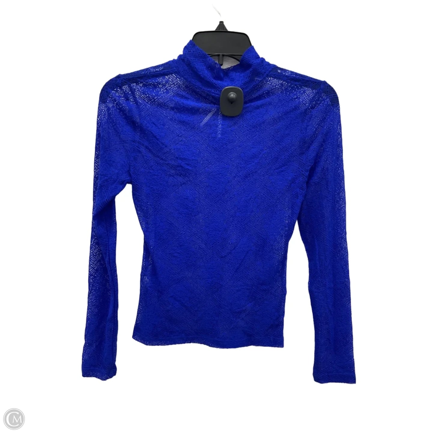Top Long Sleeve By Anthropologie In Blue, Size: Xs