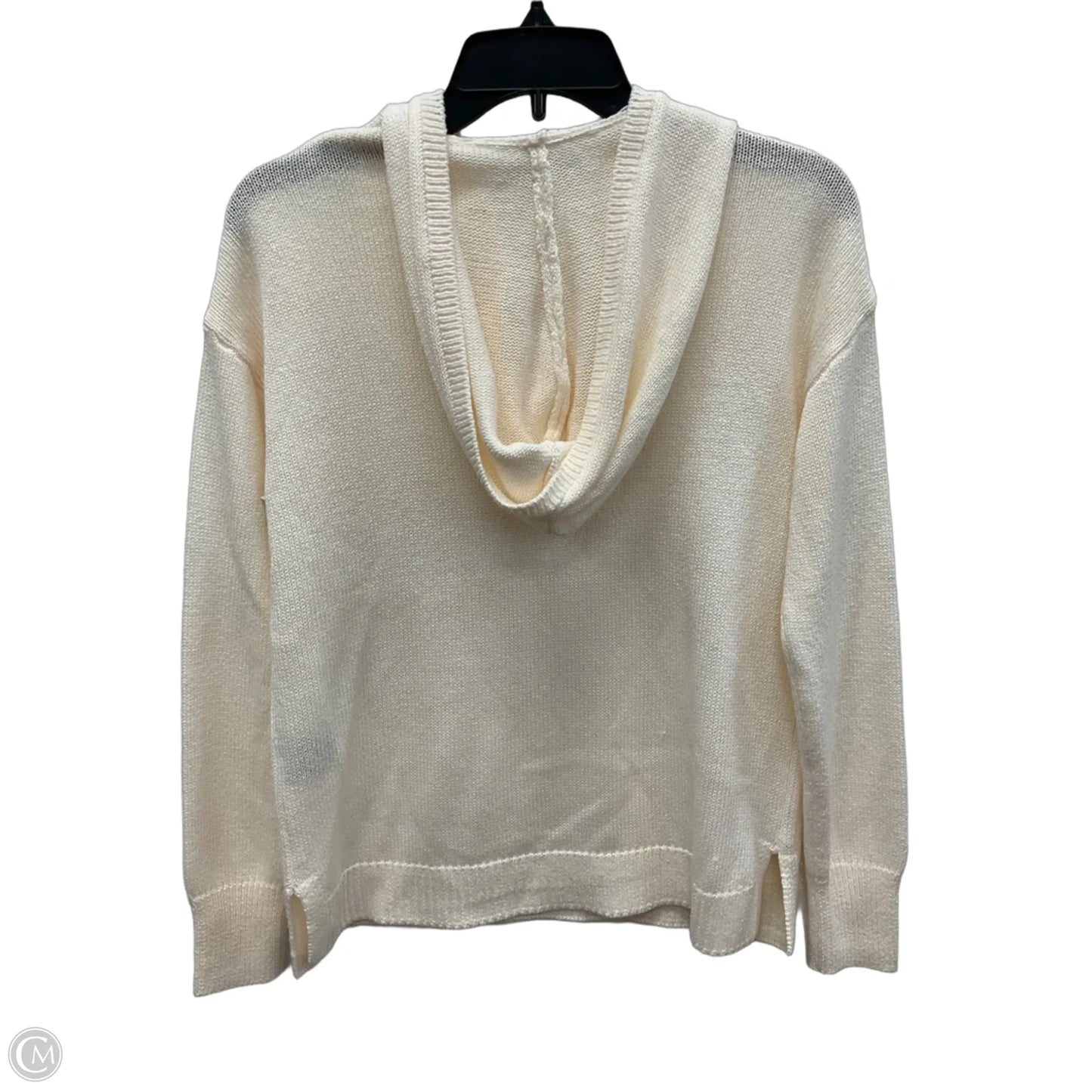 Top Long Sleeve By Marled In White, Size: S