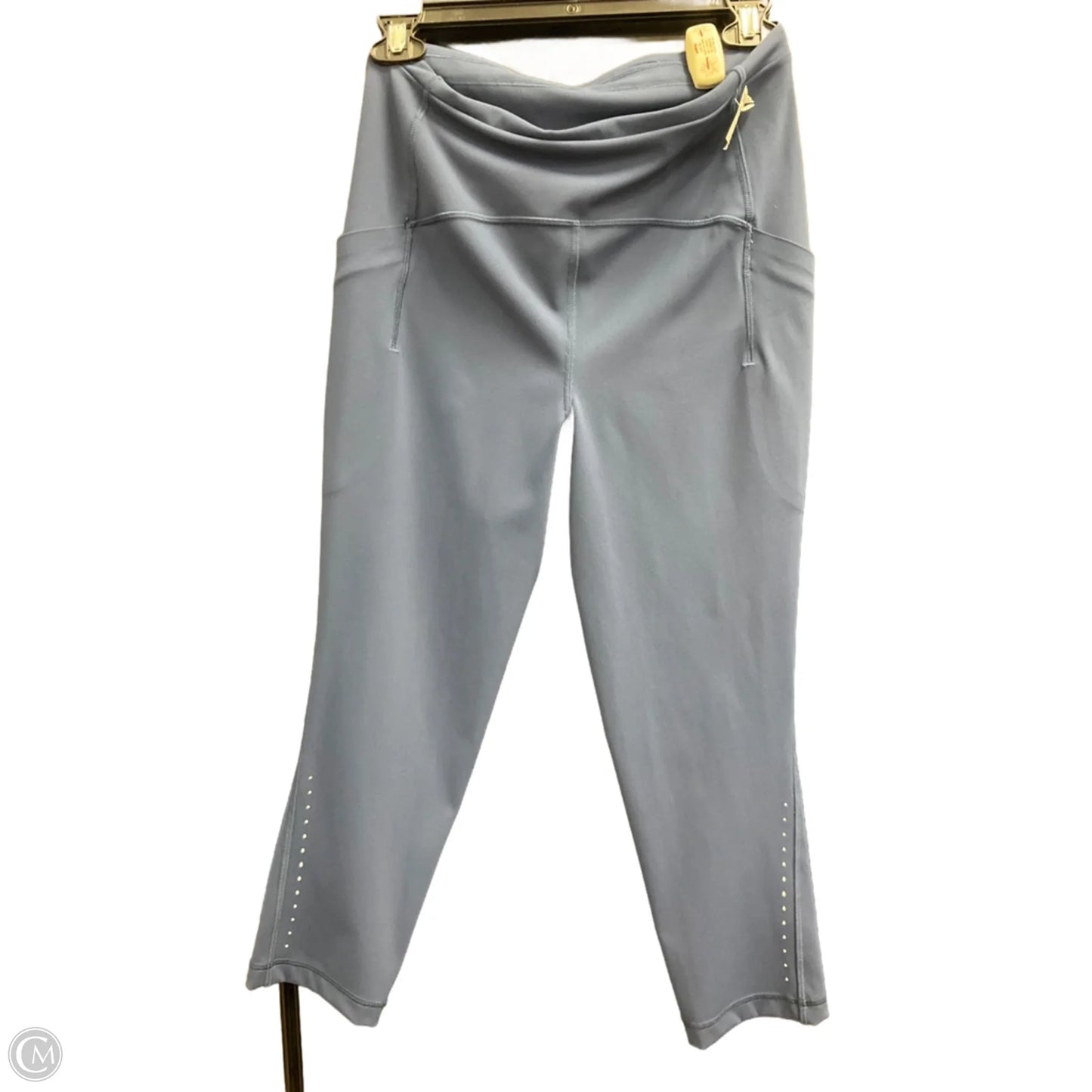 Athletic Leggings Capris By Lululemon In Blue, Size: 4