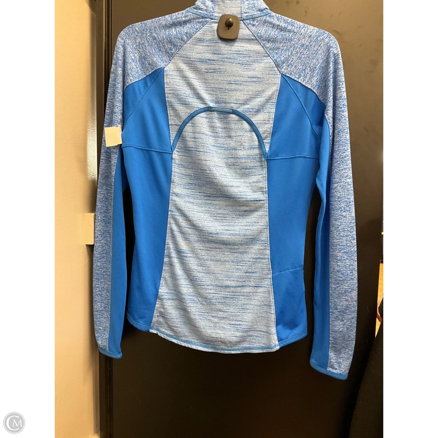 Athletic Top Long Sleeve Collar By Athleta In Blue, Size: S