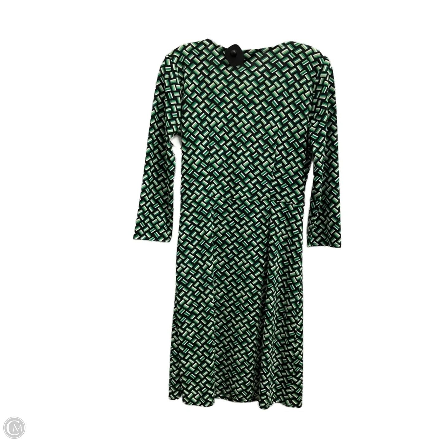 Dress Casual Midi By Loft In Green, Size: 4