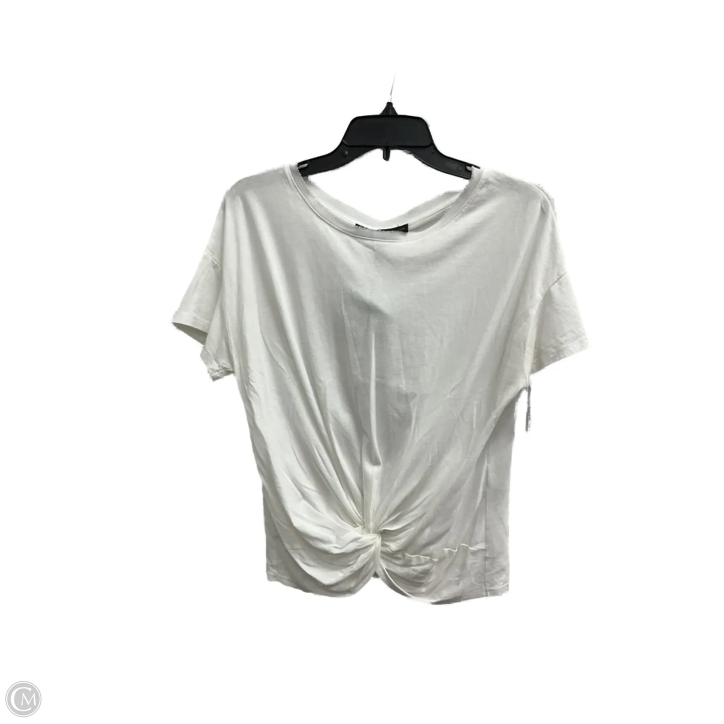 Top Short Sleeve By White House Black Market In White, Size: S