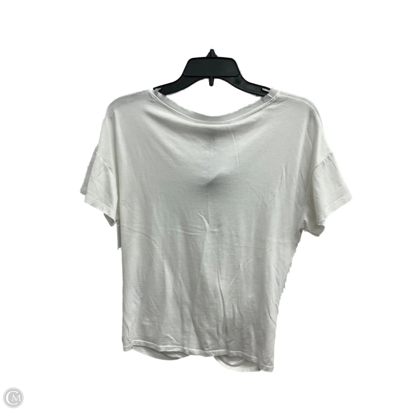 Top Short Sleeve By White House Black Market In White, Size: S