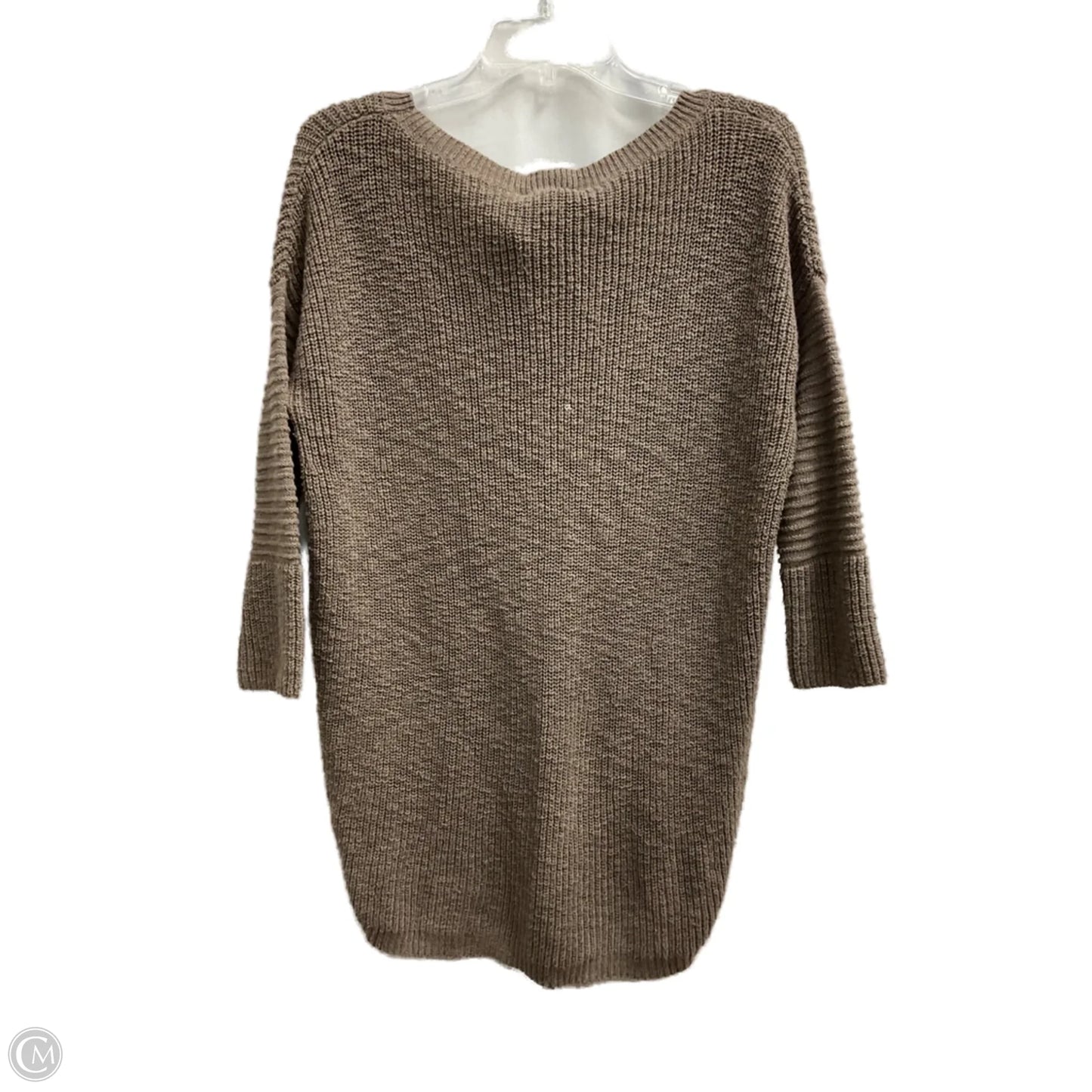 Top Long Sleeve By Express In Brown, Size: S
