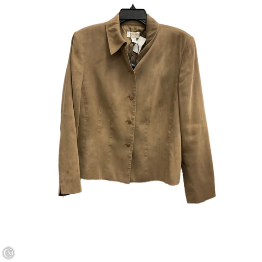 Jacket Other By Talbots In Brown, Size: Xl